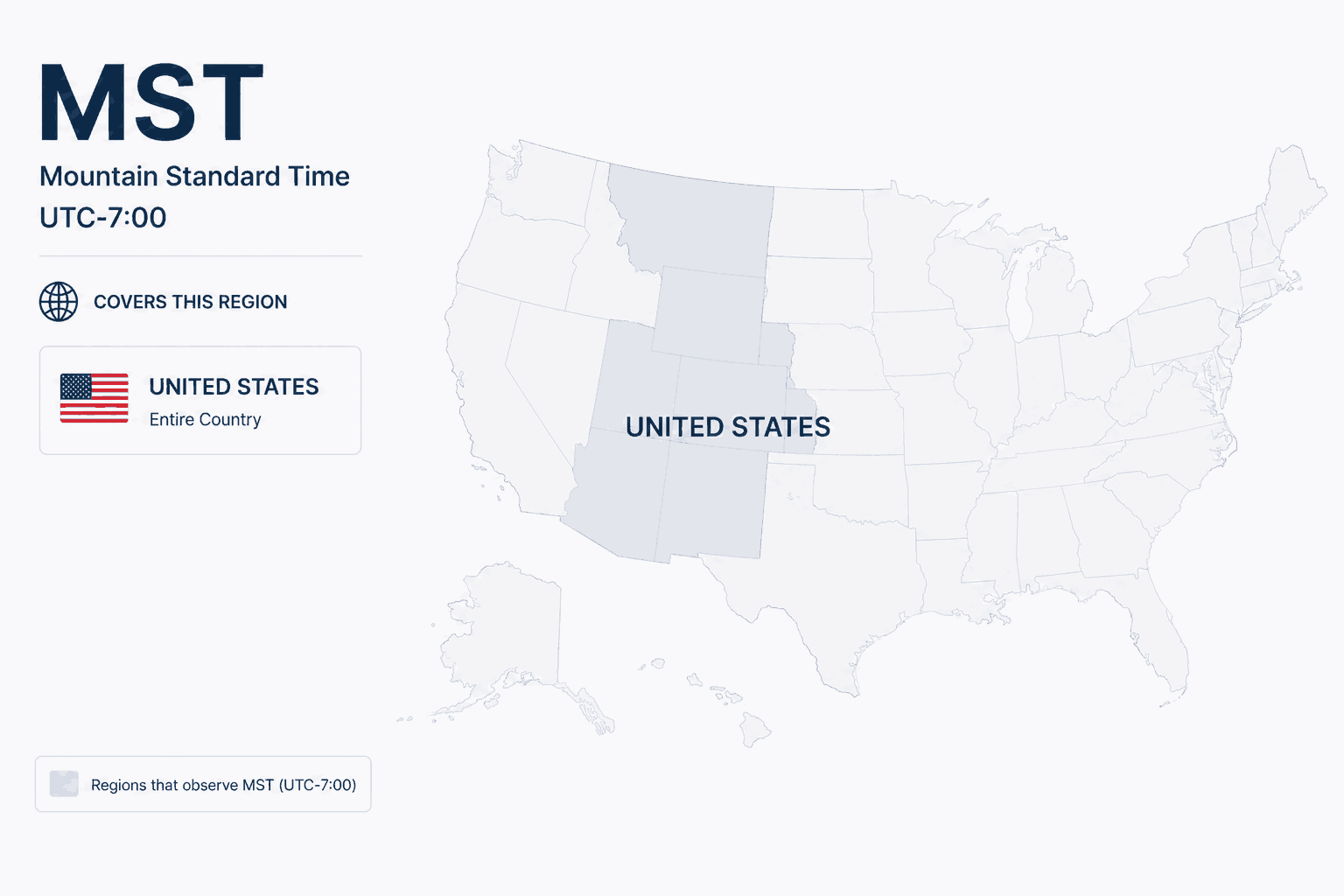 Current MST Time | Mountain Standard Time & Converter